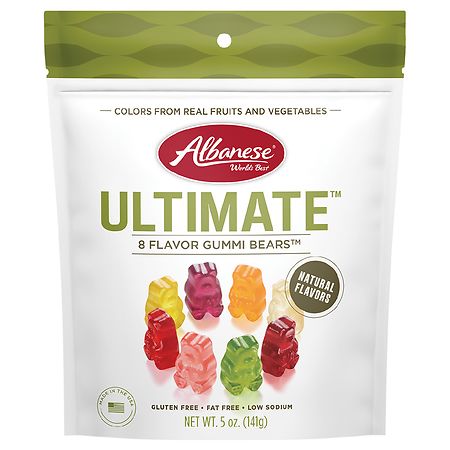 Albanese Confectionery 9049280 5 oz Ultimate Assorted Colors Gummi Bears  Pack of 6