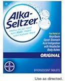 Alka-seltzer Original Effervescent Tablets, 25 pouches of 2 Tablets each