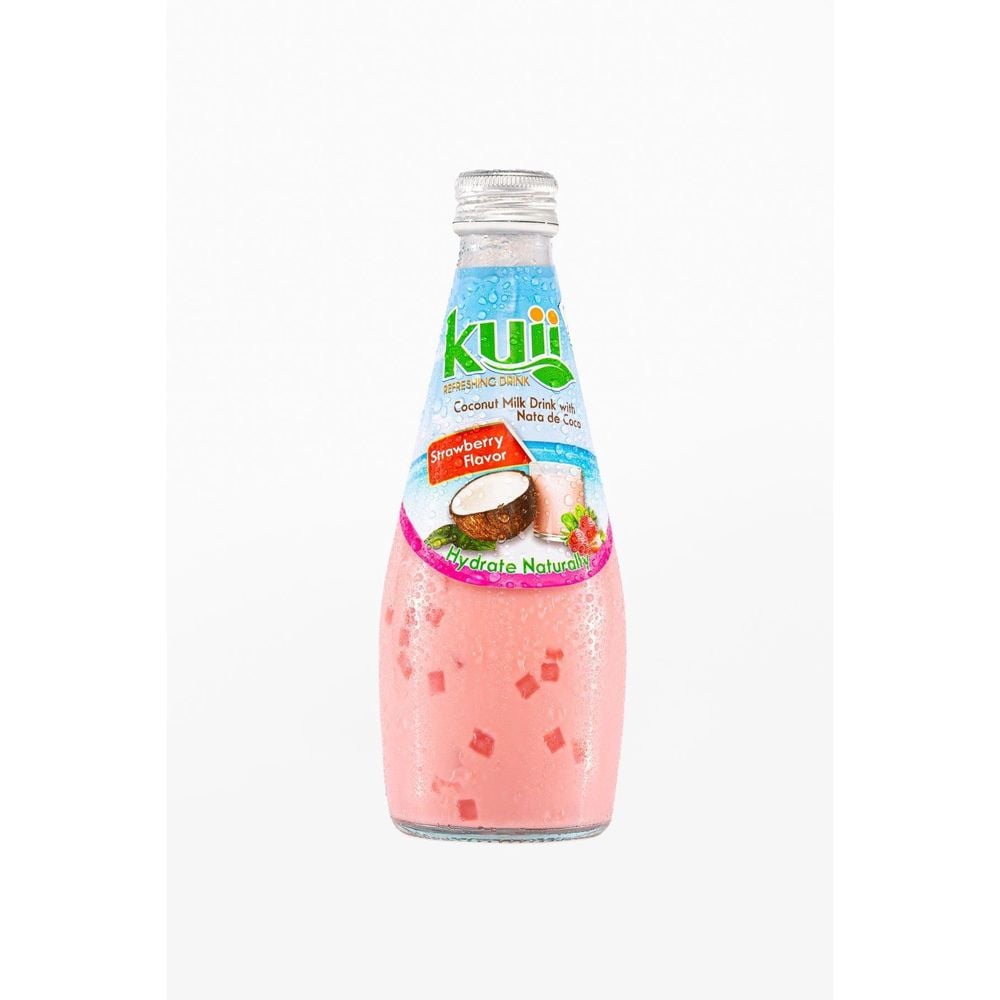 Kuii Coconut Milk Drink Strawberry 9.8oz Btl