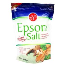 2290714 1 lbs Epsom Salt with Green Tea & Chamomile - Case of 36
