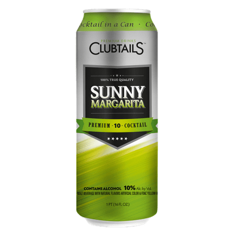 Clubtails Sunny Margarita, 16 fl oz can