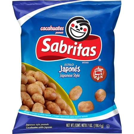 Sabritas Japanese Peanuts 7Oz Plastic Bag