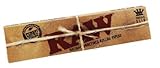 Raw Classic King Size Slim Natural Hemp Gum Rolling Papers Display Box (50) X 2