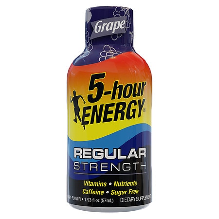5-Hour Energy Regular Strength Grape 1.93oz Btl