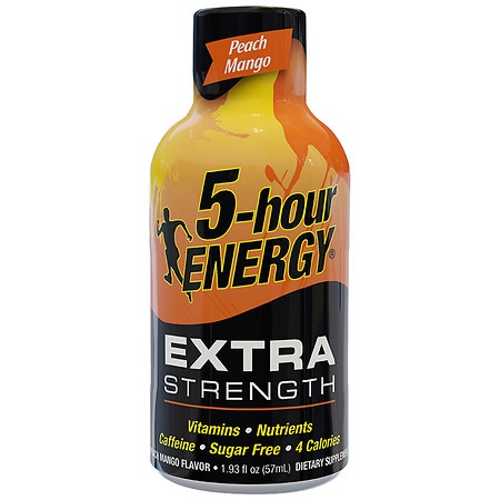 5-Hour Energy Extra Strength Peach Mango 1.93oz Btl