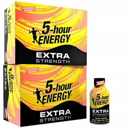 5-Hour Energy Extra Strength Strawberry Banana 1.93oz Btl