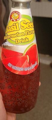 Honey Bee Watermelon Basil Seed Drink 9.8oz Btl