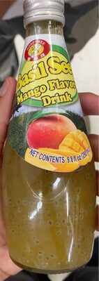 Honey Bee Mixed Fruit Basil Seed Drink 9.8oz Btl