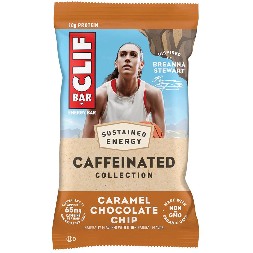 Clif Bar 705138 Caffeinated Caramel Chocolate Chip