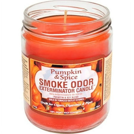 Pumpkin & Spice Smoke Odor Exterminator Candle 13 oz Jar