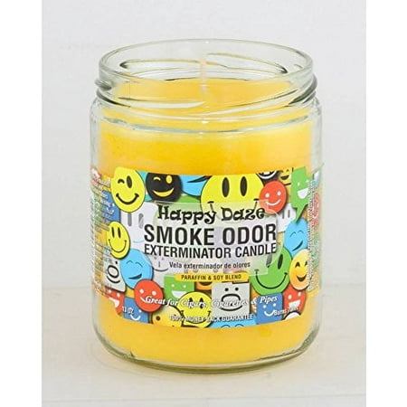 Smoke Odor Exterminator (Happy Daze  1 13oz Jar Candles  1  13 oz  13 Ounce
