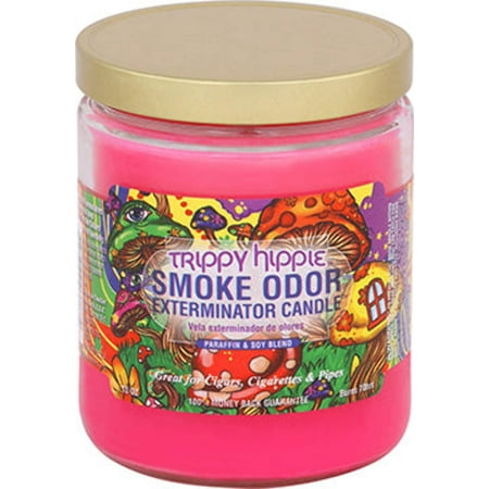 Smoke Odor Exterminator 13oz Jar Candle  Trippy Hippie  13 oz