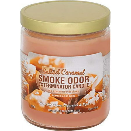 Smoke Odor Exterminator (Salted Caramel  13 oz Jar (1 Candle)
