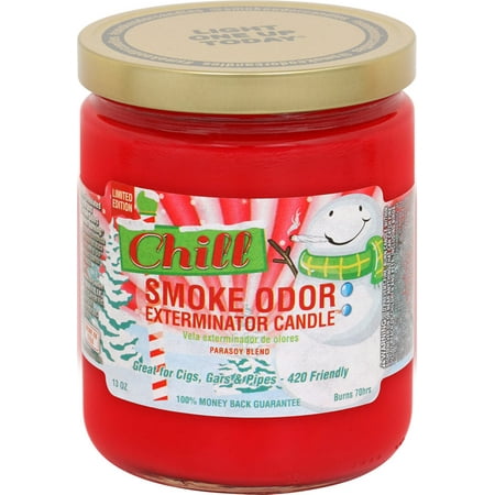 Smoke Odor Exterminator Candle 13oz jar  Limited Edition CHILL