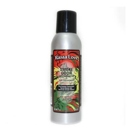 Smoke Odor Exterminator Removes Cigar/Cigarette/Pipe/Tobacco Smells 7oz Spray Air Freshener  Rasta Love