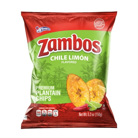 YUMMIES, ZAMBOS, PLANTAIN CHIPS