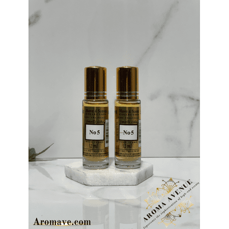 Chanel No 5 Perfume Travel Size Lot of 2