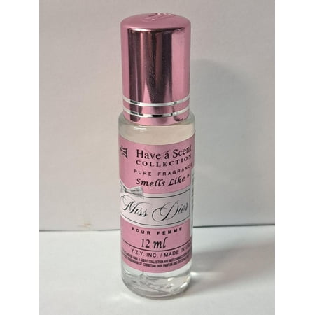 Have A Scent Oil Impression of Miss Dior 12ML Oil Rollerball  Womens