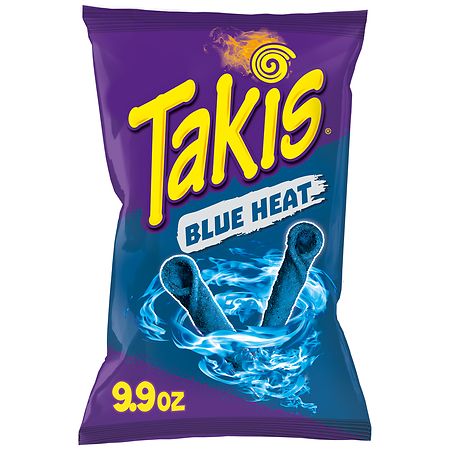 Takis Rolled Blue Heat Tortilla Chips - 9.9oz