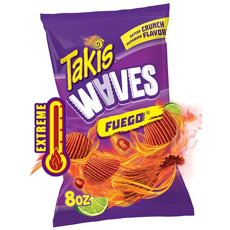 Takis Waves Fuego Wavy Potato Chips - 8oz