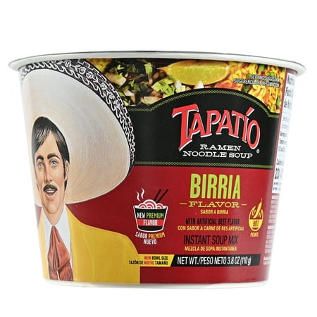 Tapatio Spicy Ramen Birria Bowl  3.8oz