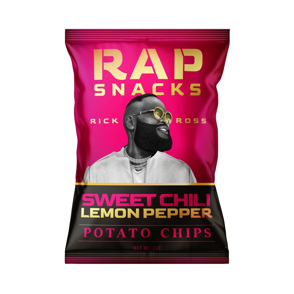Rap Snacks Sweet Chili Lemon Pepper Potato Chips - Rick Ross – 2.5oz