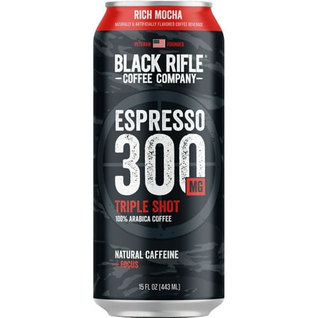 Black Rifle Rich Mocha Tripleshot 300mg 15oz Can