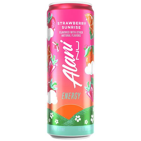 ALANI NU Strawberry Sunrise 12oz Can