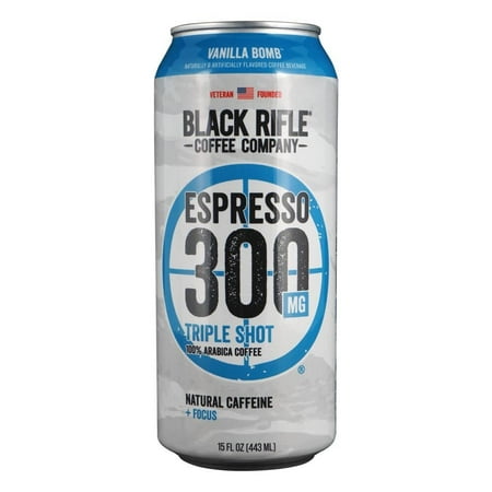Black Rifle Tripleshot Vanilla Bomb 300mg 15oz Can
