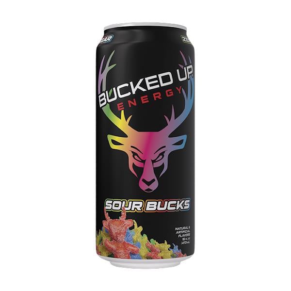 Bucked Up Energy Sour Bucks 16oz Can