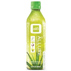 Alo Allure Aloe Vera Juice Drink Aloe Vera + Mangosteen + Mango 16.9oz