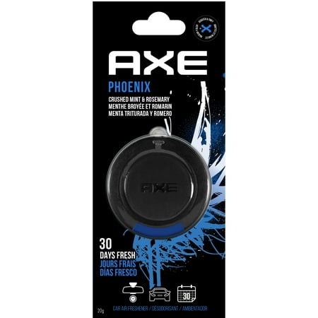 AXE 3D Hanging Gel Car Air Freshener (Phoenix Scent  1 Pack)