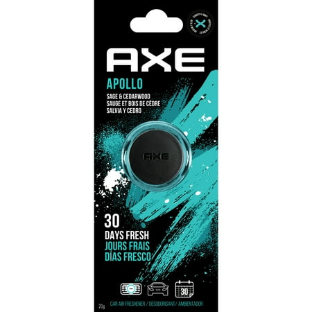 Axe Mini Vent Clip Car Air Freshener (Apollo Scent  1 Pack)