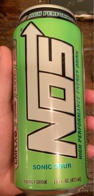 NOS Sonic Sour 16oz Can
