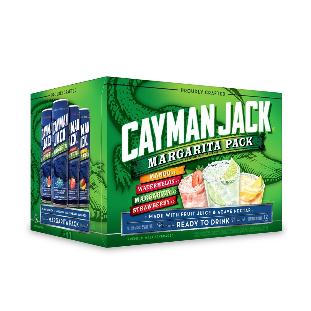 Cayman Jack Margarita Variety Pack - 12pk/12 fl oz Cans