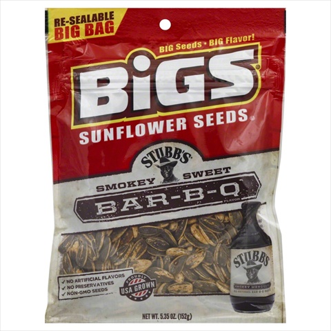 SMOKEY BAR-B-Q SUNFLOWER SEEDS, SMOKEY BAR-B-Q