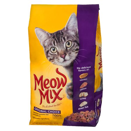 Meow Mix Original Choice Dry Cat Food  3.15-Pound Bag