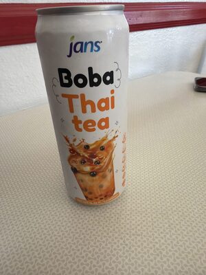 Jans Boba Thai Tea 16.56oz