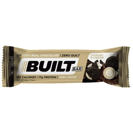 Built Bar Protein Puff Bar Cookies N  Cream  1.73 Ounce  1 Ct
