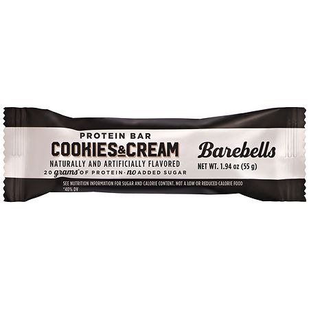 Barebells Protein Single Bars - Cookies and Cream - 55gms