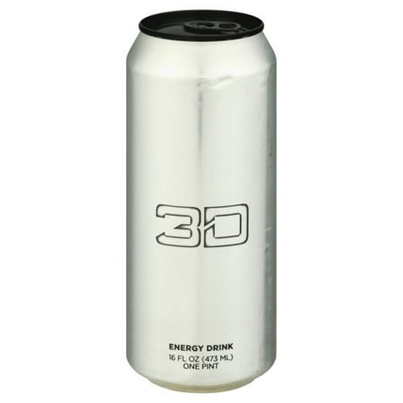 3D Energy Strawberry Lemonade 16oz Can