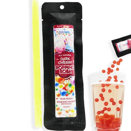 Bobavida Popping Boba Pouch Dark Cherry 3 oz 1ct
