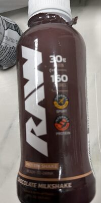 RAW 30gm Protein Chocolate Milkshake 12oz