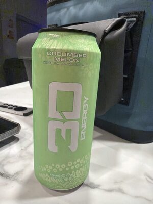 3D Energy Cucumber Melon 16oz Can