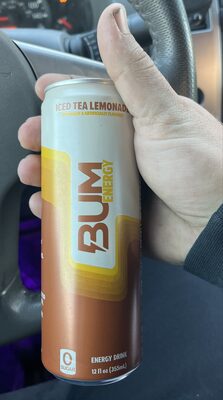 Bum Energy Iced Tea Lemonade 12oz Can