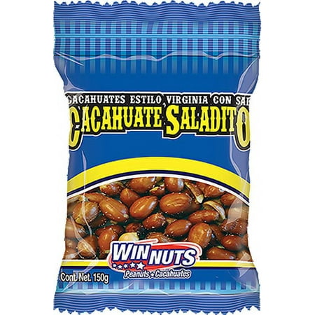Winnuts Salty Peanuts 12ct / 5oz