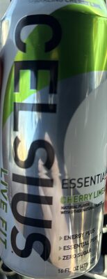 CELSIUS Essentials Cherry Lime 16oz