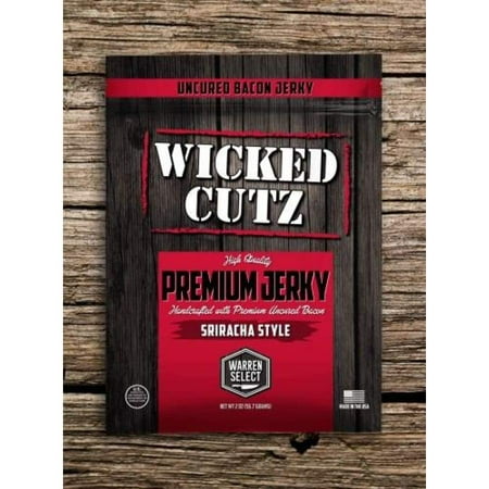 Wicked Cutz Premium Jerky - Sriracha Bacon