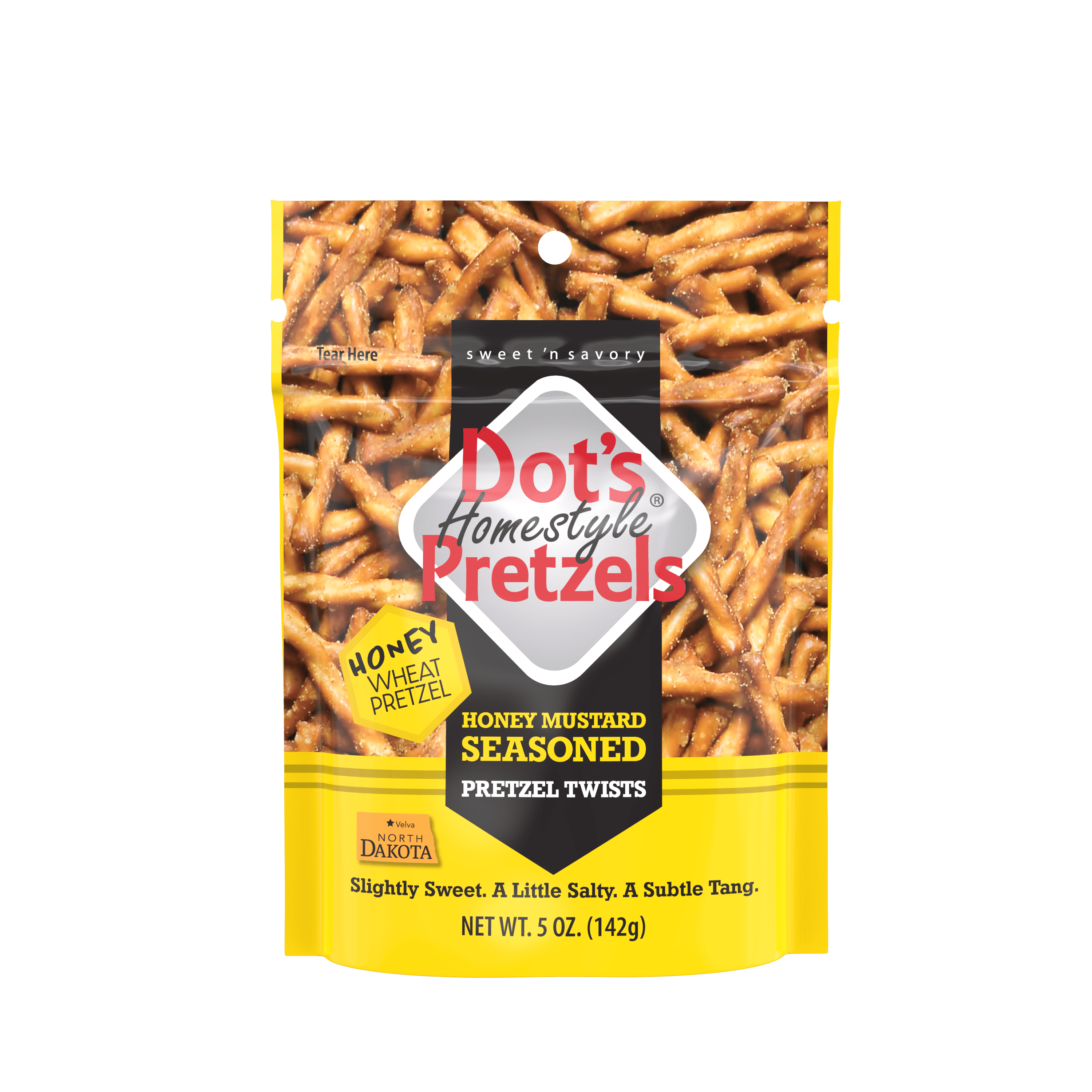 Dot s Homestyle Pretzels Honey Mustard Seasoned Pretzel Twists  5 oz