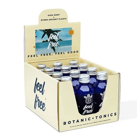 Feel Free Botanic Tonic 2oz (60ml) Pack of 12